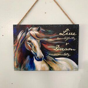 Dream Andalusian Horse Painting by Marcia Baldwin